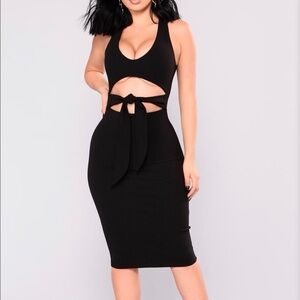 Fashion Nova Black Dress